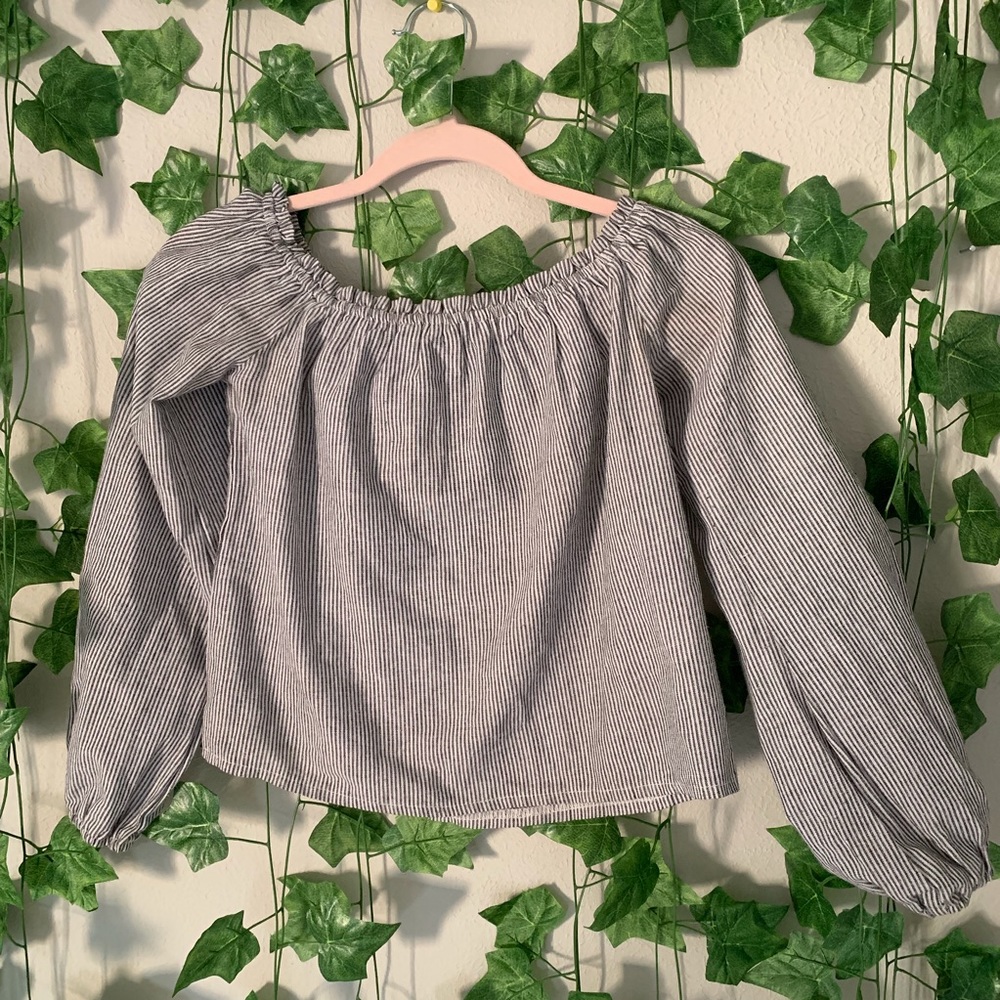 OFF THE SHOULDER BRANDY TOP